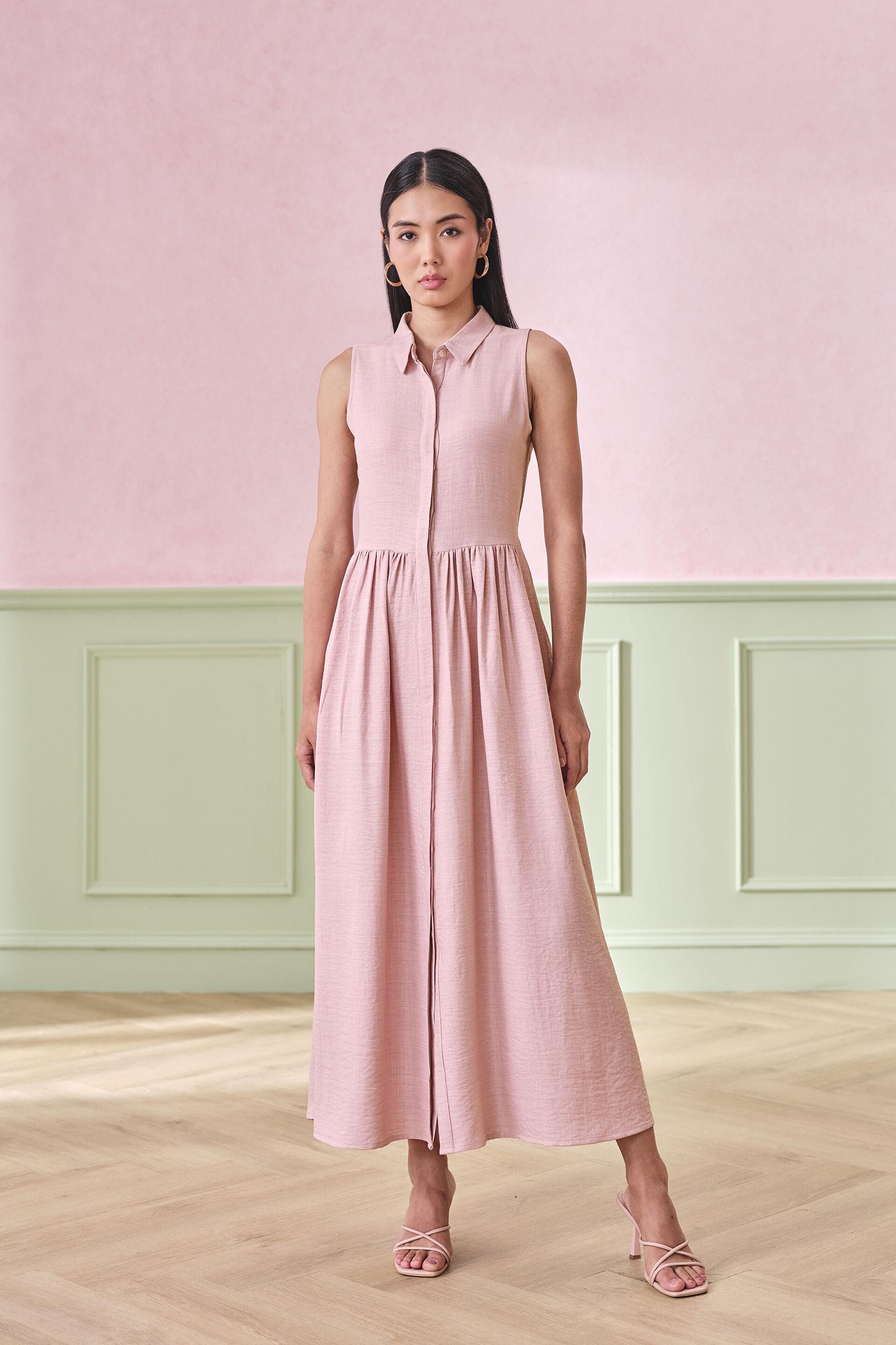 Bubble-yum Peach Dress, Peach, image 2